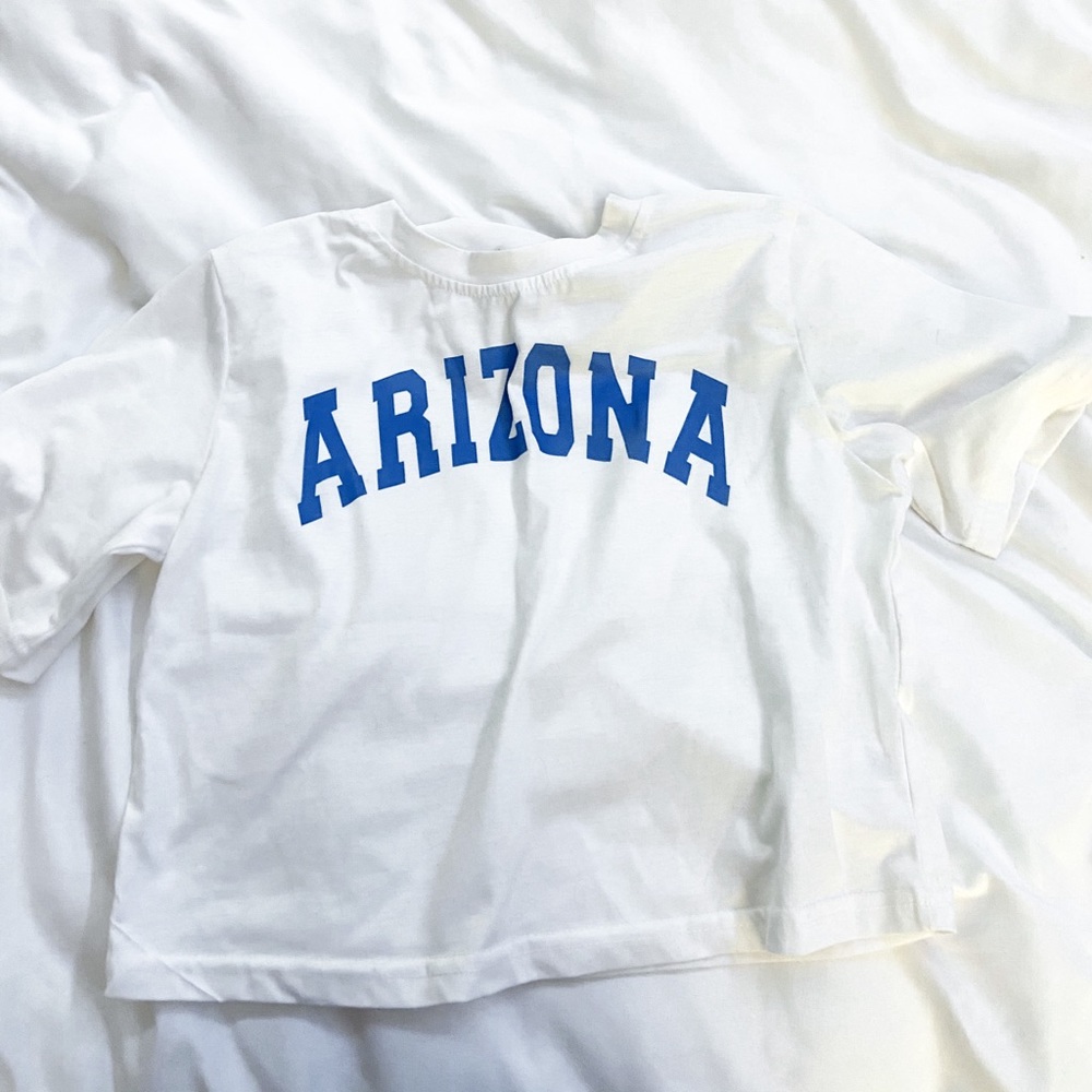arizona cropped tee